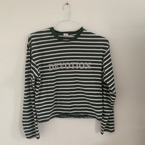 Striped Urban Outfitters long sleeve tee shirt